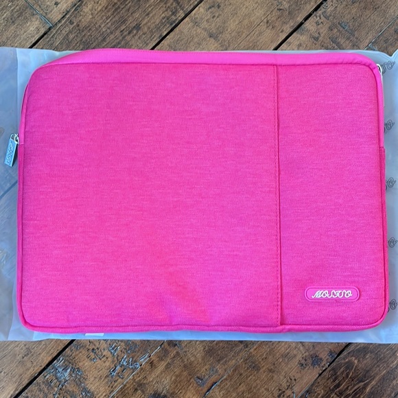 Mosiso Other - 2/$30 BNIB - Mosiso Hot Pink 13.3 inch laptop case